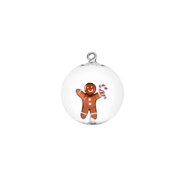 Gingerbread with Candy Cane Ornament by Ichendorf Milano