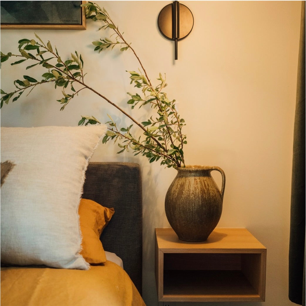 French Grey Rhodes Vase