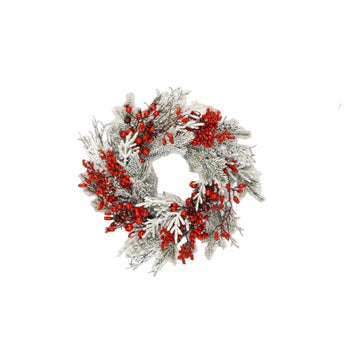 Berry + Cedar Wreath - small