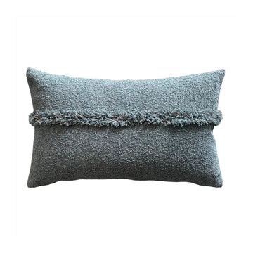 π¨π¦ Boho Gobi Lumbar Cushion - Smokey Blue