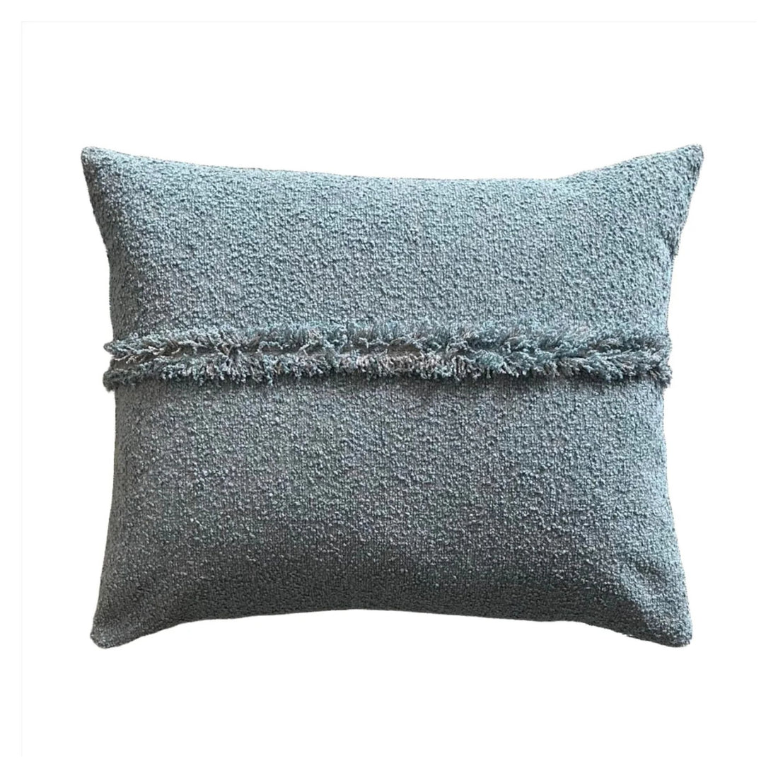 π¨π¦ Boho Gobi Lumbar Cushion - Smokey Blue