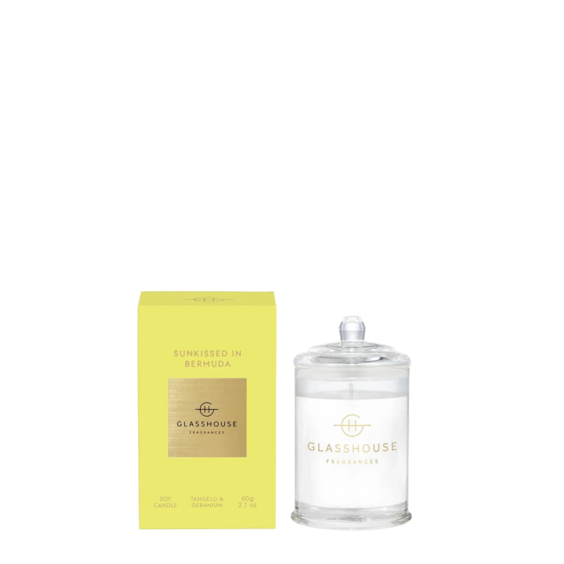 Sunkissed in Bermuda Scented Candle by Glasshouse - 2 sizes