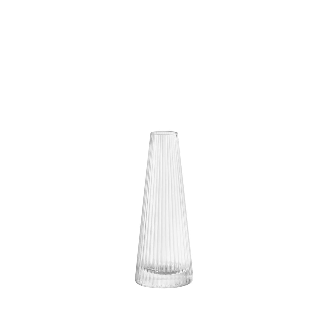 Clear Beacon Vase by LSA - Medium