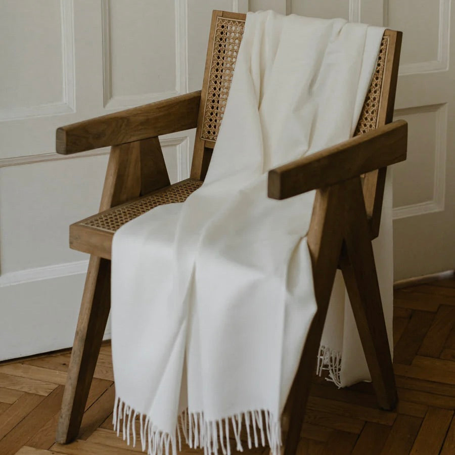 π¨π¦ Snow Baby Alpaca Throw