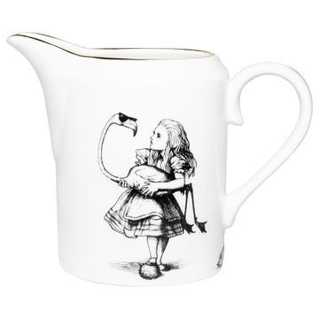 Alice in Wonderland Flamingo Milk Jug