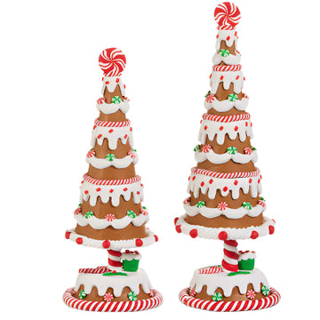 Gingerbread Trees - 2 sizes