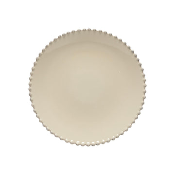 Cream Pearl Dinner Plate - set of 6