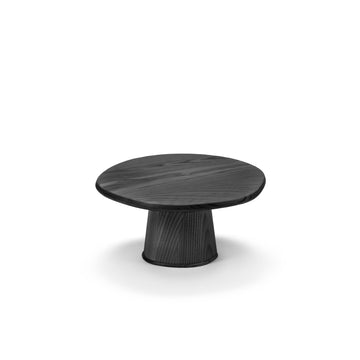 Black Round Dune Ash Cake Stand by Kelly Wearstler