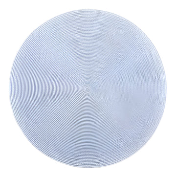 French Blue Round Placemat by Deborah Rhodes