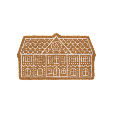 Gingerbread House Doormat