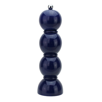 Navy Lacquer Bobbin Salt + Pepper Mill by Addison Ross