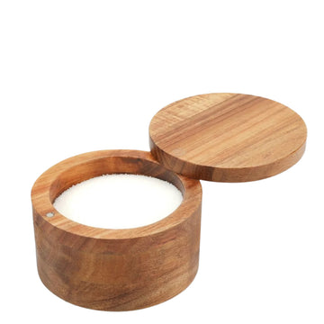 Acacia Wood Salt Keeper