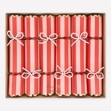 Pearl Bow Crackers by Meri Meri