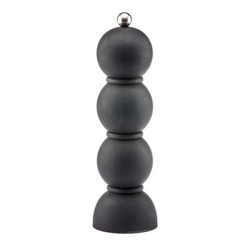 Black Scandi Bobbin Salt + Pepper Mill by Addison Ross