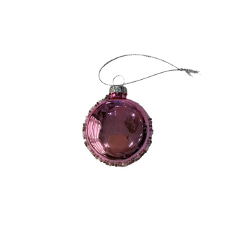 Pink Macaroon Ornaments - assorted colours