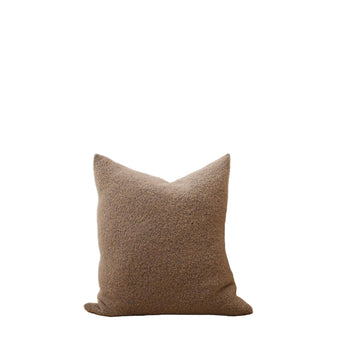 Taupe Baldwin Boucle Cushion