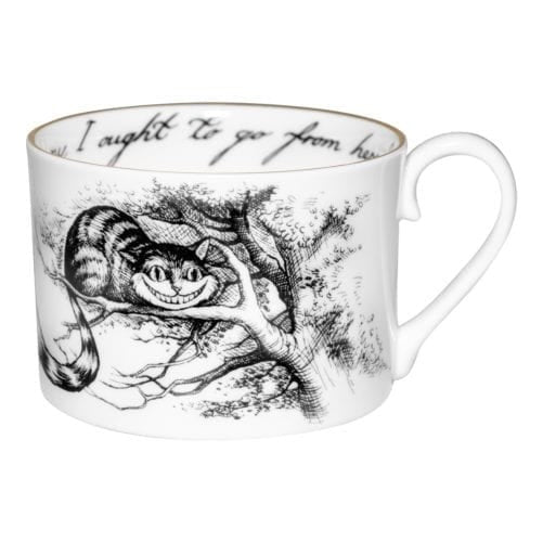 Alice in Wonderland Cheshire Cat Cup + Saucer