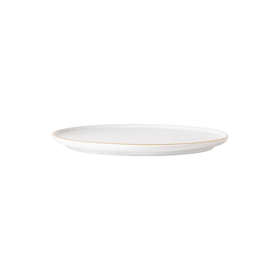 Gold Rim Resonance Porcelain Salad/Dessert  Plate - set of 6