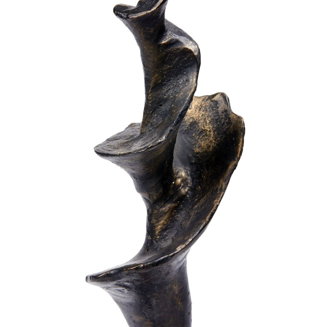 Small Bronze Spiral Statue