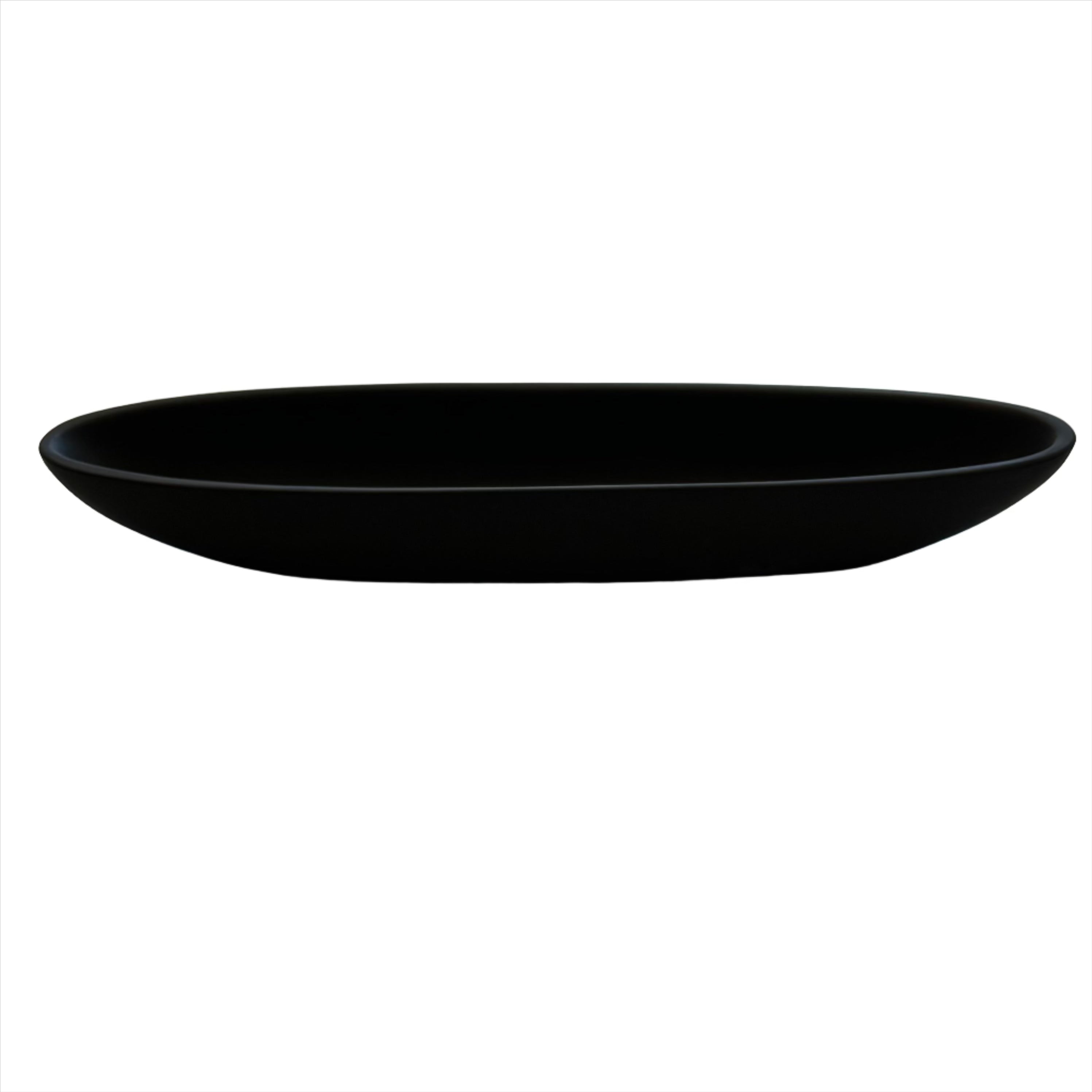 Small Resin Boat Bowl - Black