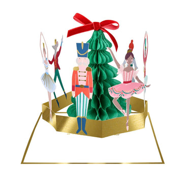 Nutcracker Ballet Christmas Card by Meri Meri