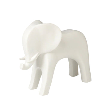 White Matte Elephant