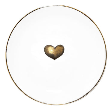 My Heart Gold Perfect Plate