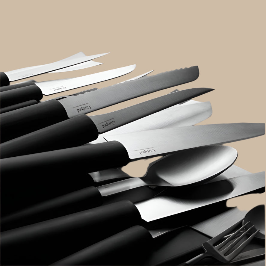 Gourmet Knife Block by Cutipol - 8 pieces