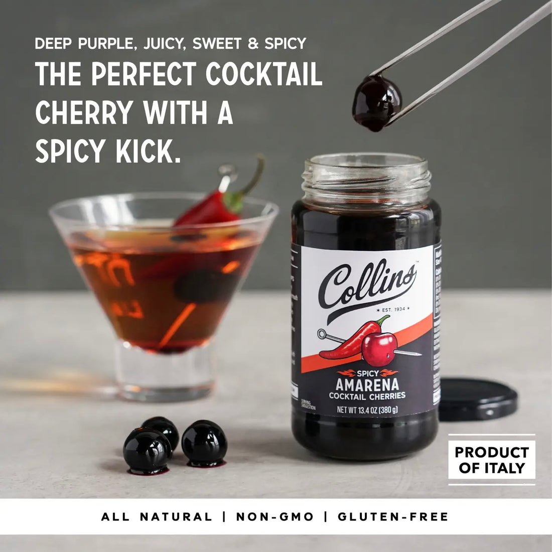 Spicy Amerena Cherries