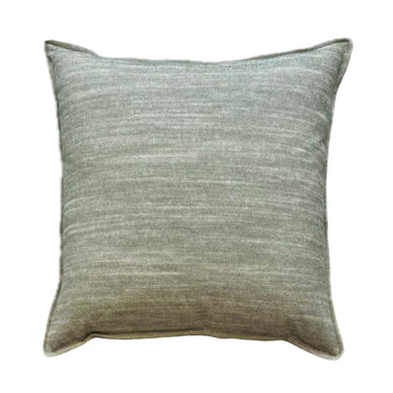 🇨🇦 Tweed Flange Cushion - Moss