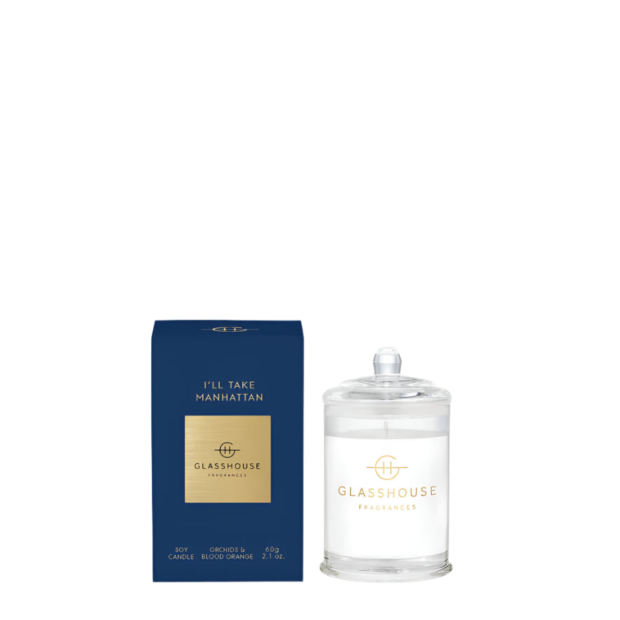 I'll Take Manhattan Scented Candle by Glasshouse - 2 sizes
