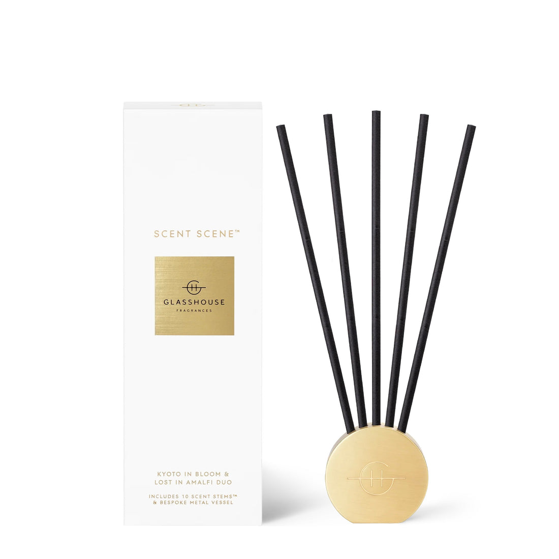 Lost in Amalfi + Kyoto In Bloom Scent Scene Duo by Glasshouse