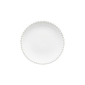 White Pearl Salad Plate - set of 6
