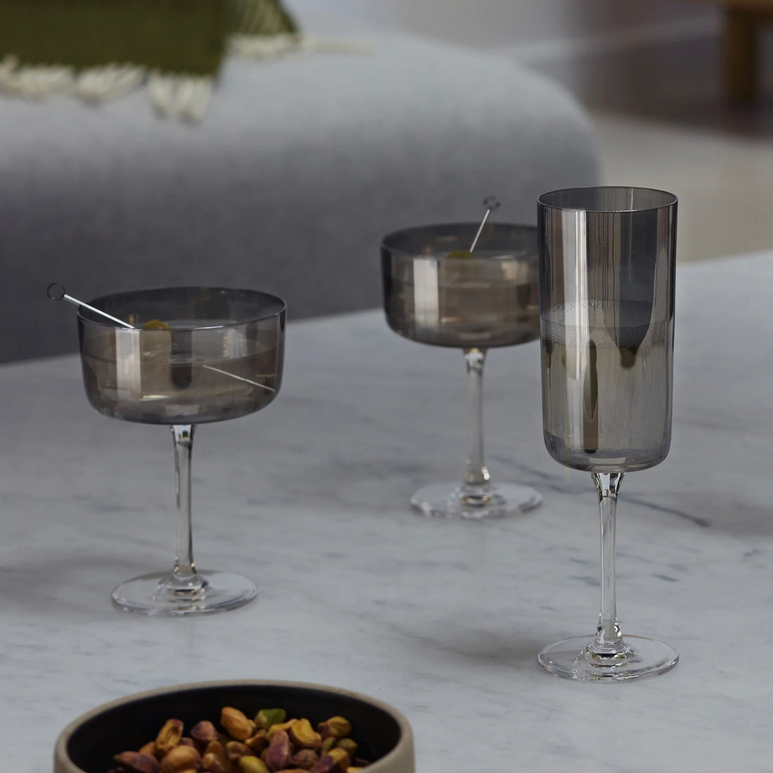 Lunar Flute Glass - set of 2