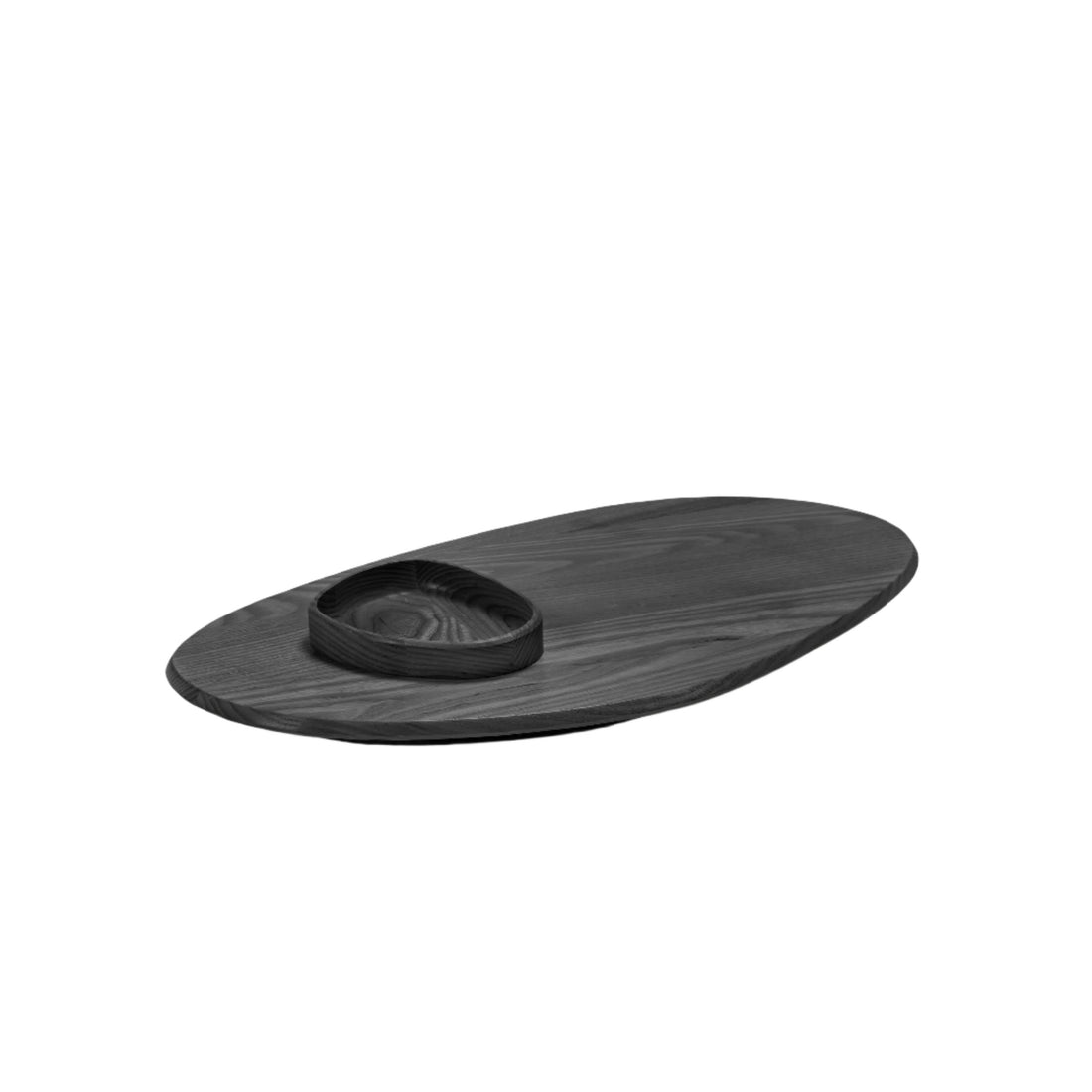 Black Dune Platter + Bowl by Kelly Wearstler