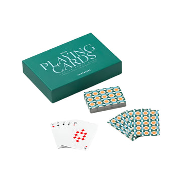 Double Playing Cards - Green