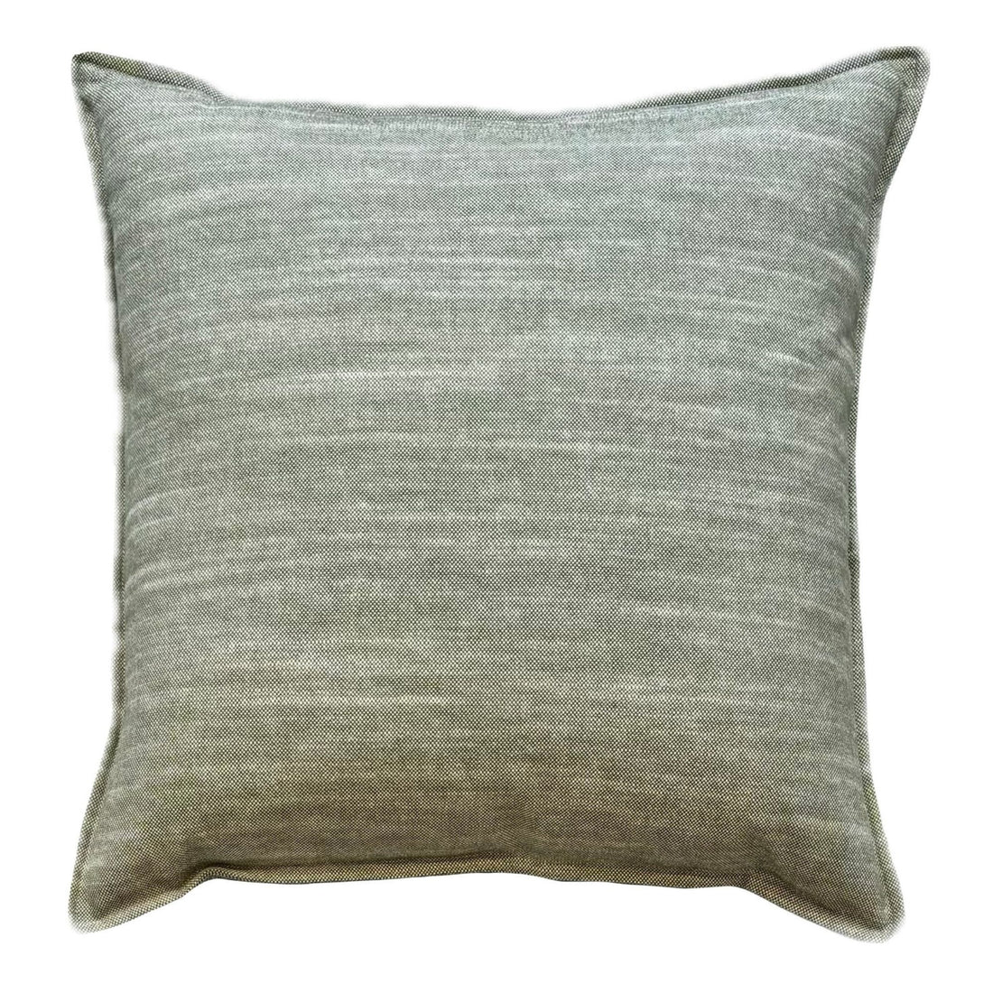 🇨🇦 Tweed Flange Cushion - Moss