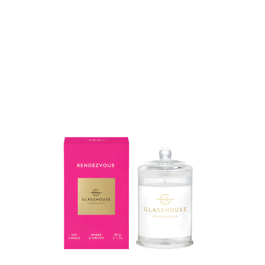 Rendezvous Scented Candle by Glasshouse - 2 sizes