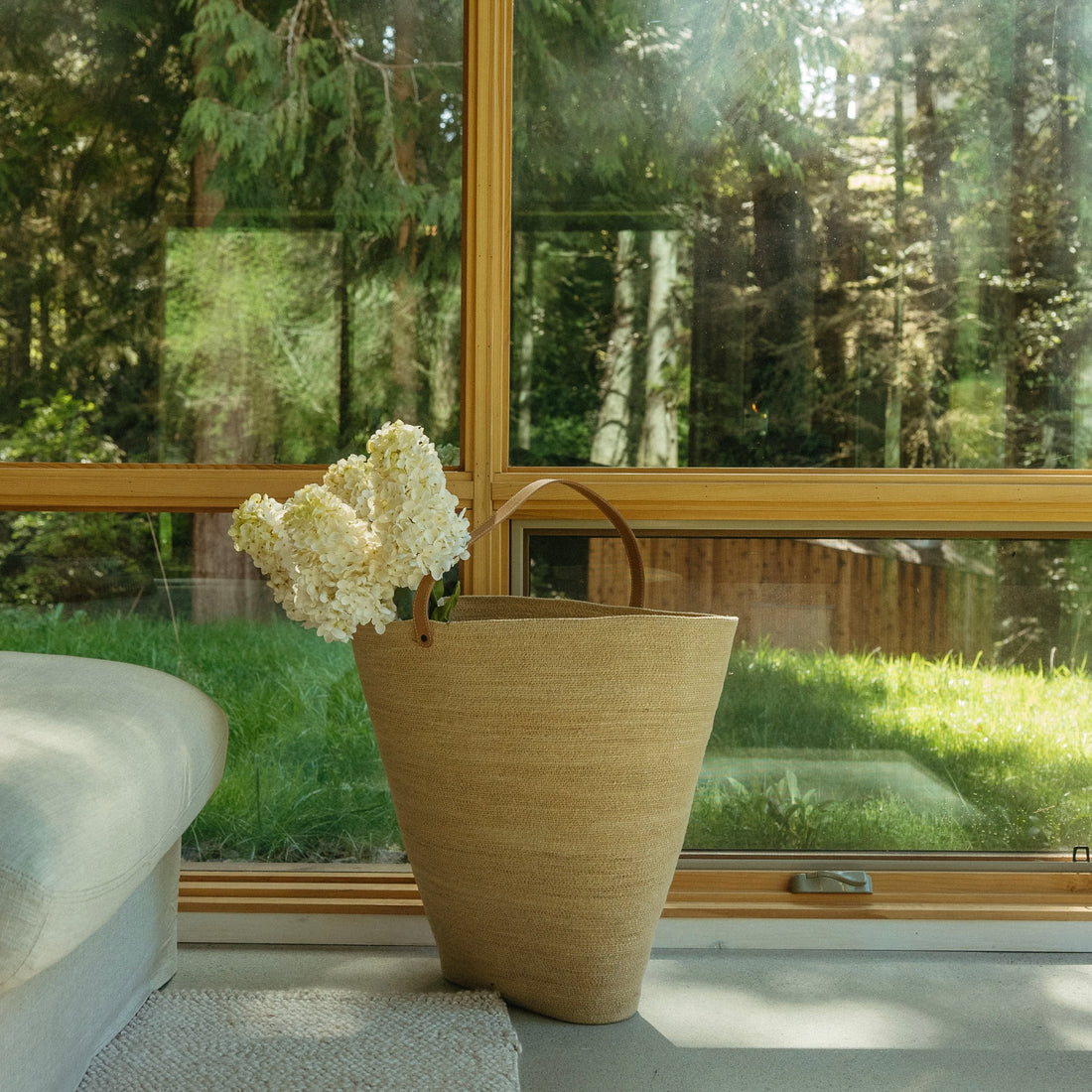 Natural Capri Seagrass Basket - 2 sizes