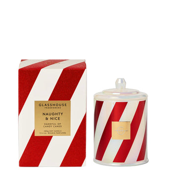 Naughty + Nice Scented Candle by Glasshouse