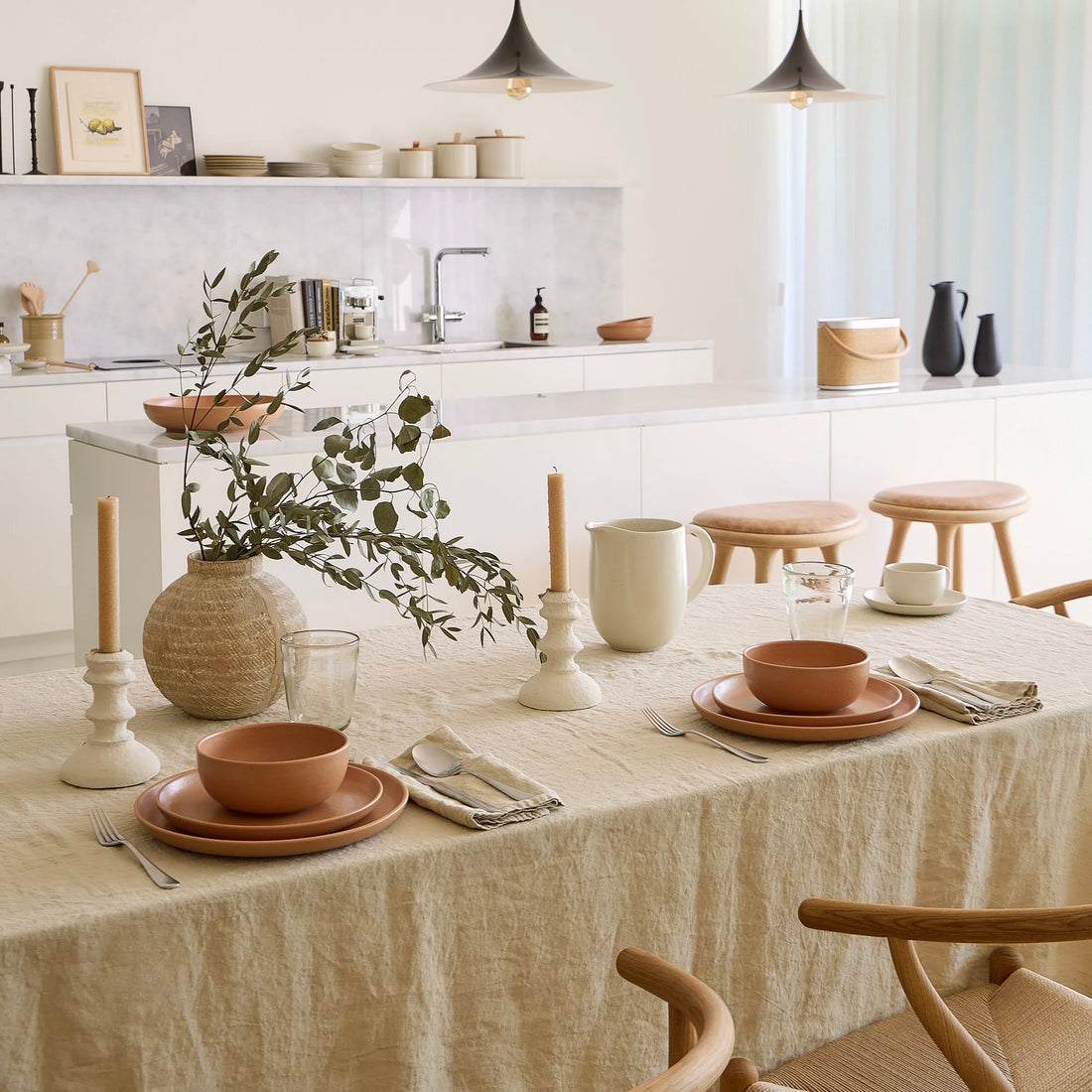 Terracotta Casafina Pacifica Dinner plate - set of 6