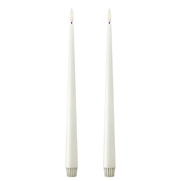 White LED Taper Candle by Ester + Erik