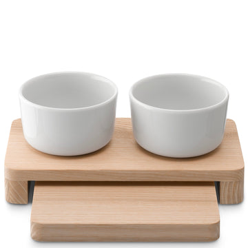 Collective Ash Wood Platter Set by LSA