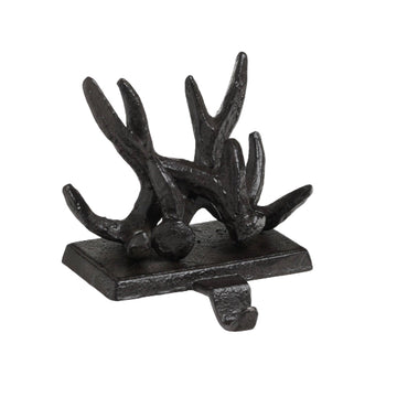 Brown Cast Iron Stocking Holder