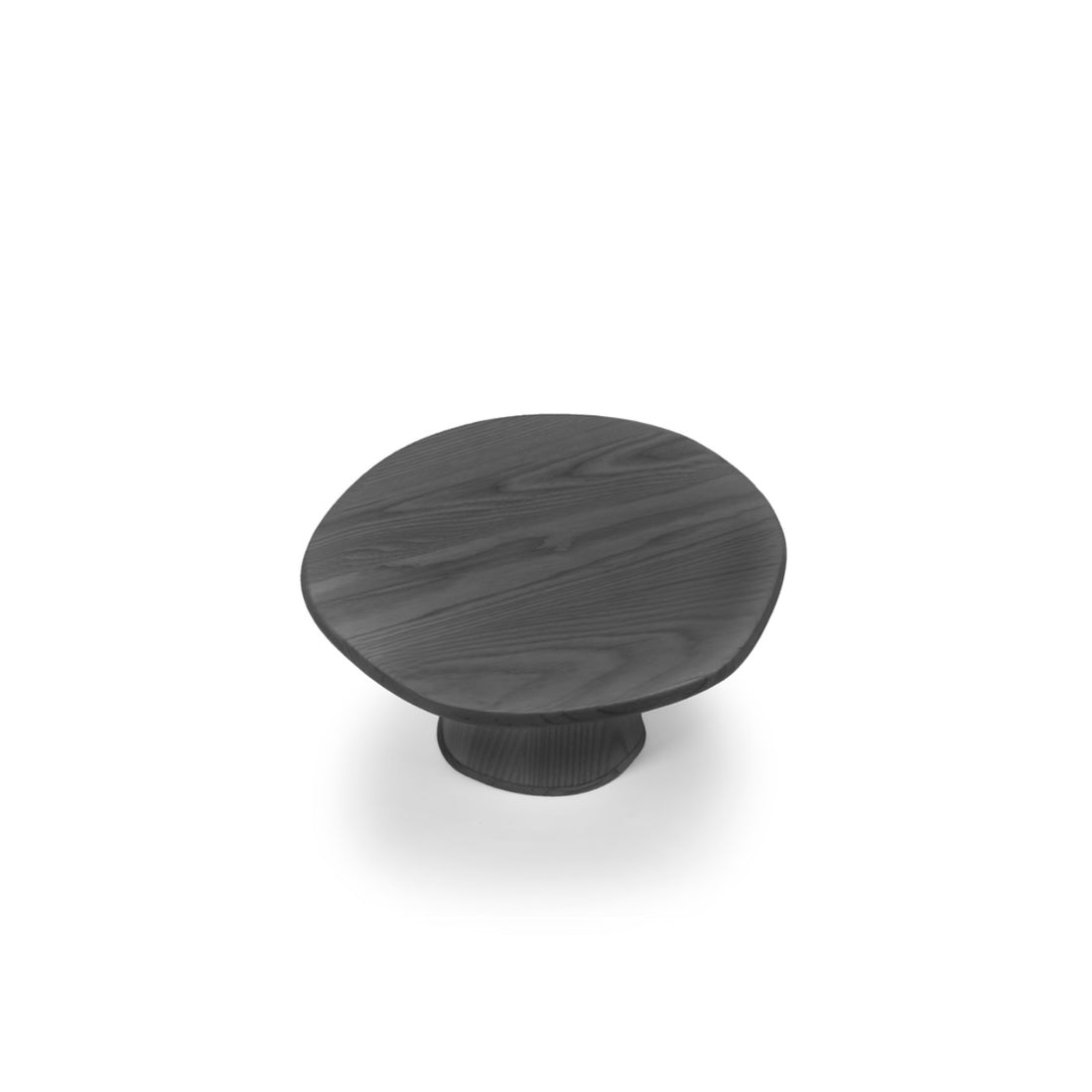 Black Round Dune Ash Cake Stand by Kelly Wearstler