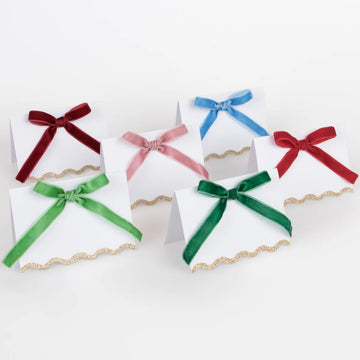Velvet Bow Place Cards by Meri Meri