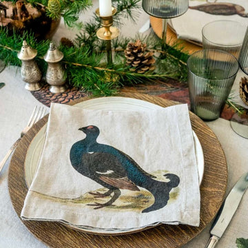 Forest Birds Napkins - set of 2
