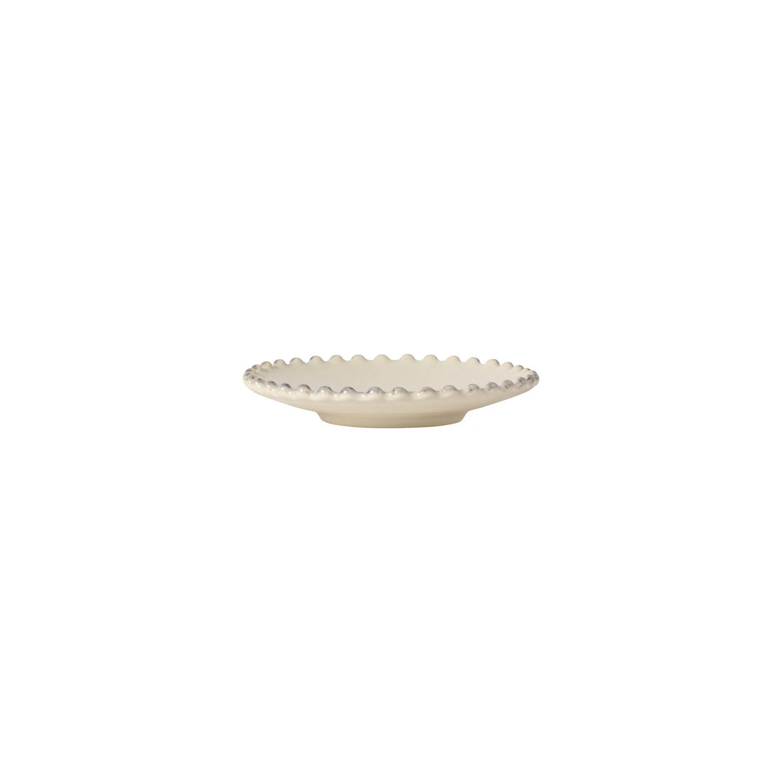 Cream Pearl Mini Appetizer Plate