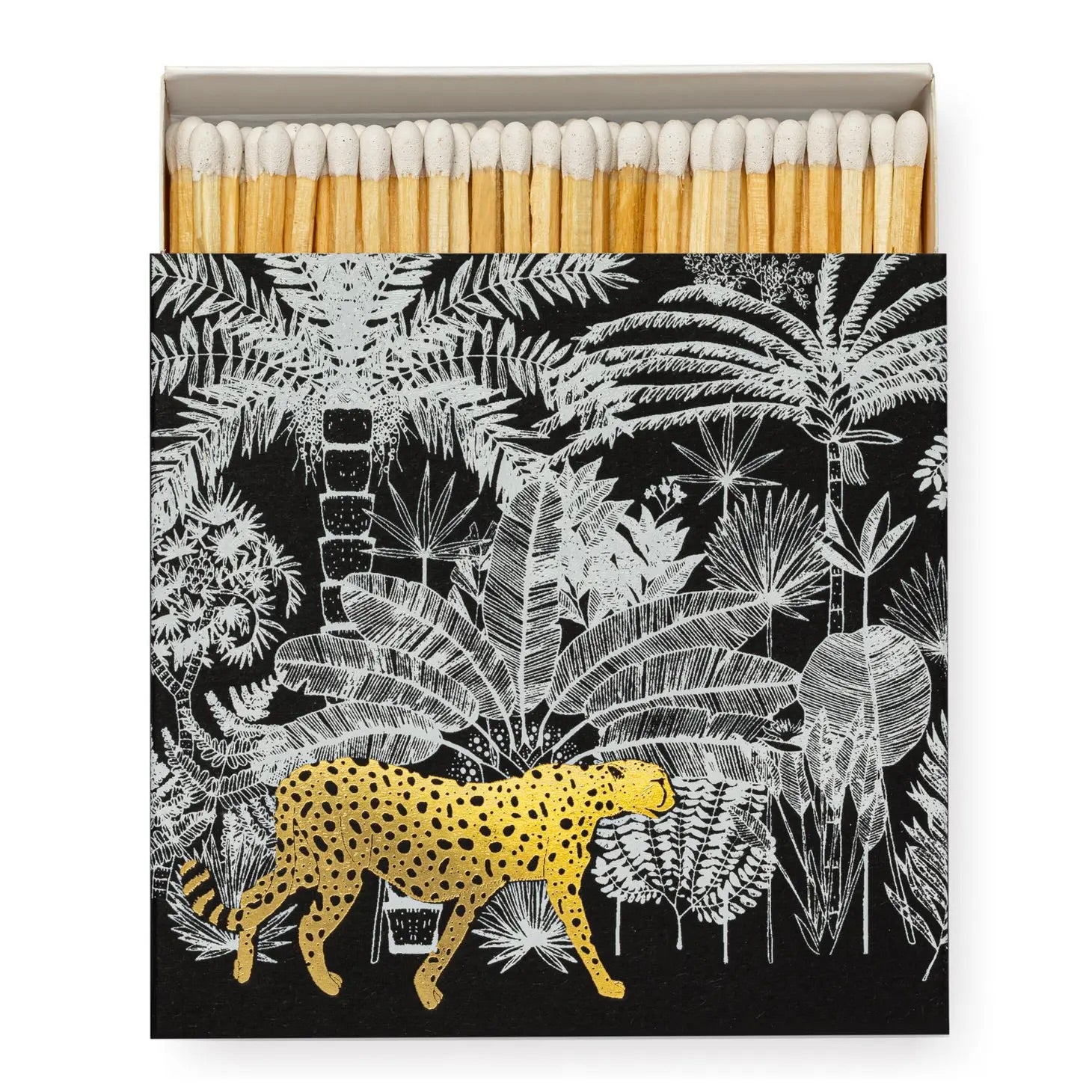 Cheetah in Jungle Matches - Black