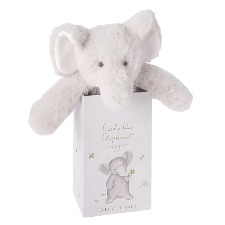 Lucky the Elephant Snuggler Stuffed Animal